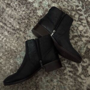 Lucky Brand Black Ankle Booties